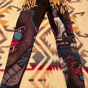 Jiu Jitsu.. 93 brand  Graphic Print leggings men size L